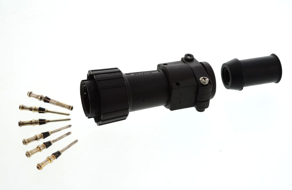 PLUG, 6-POL, SCHALTBAU, ROUND, 