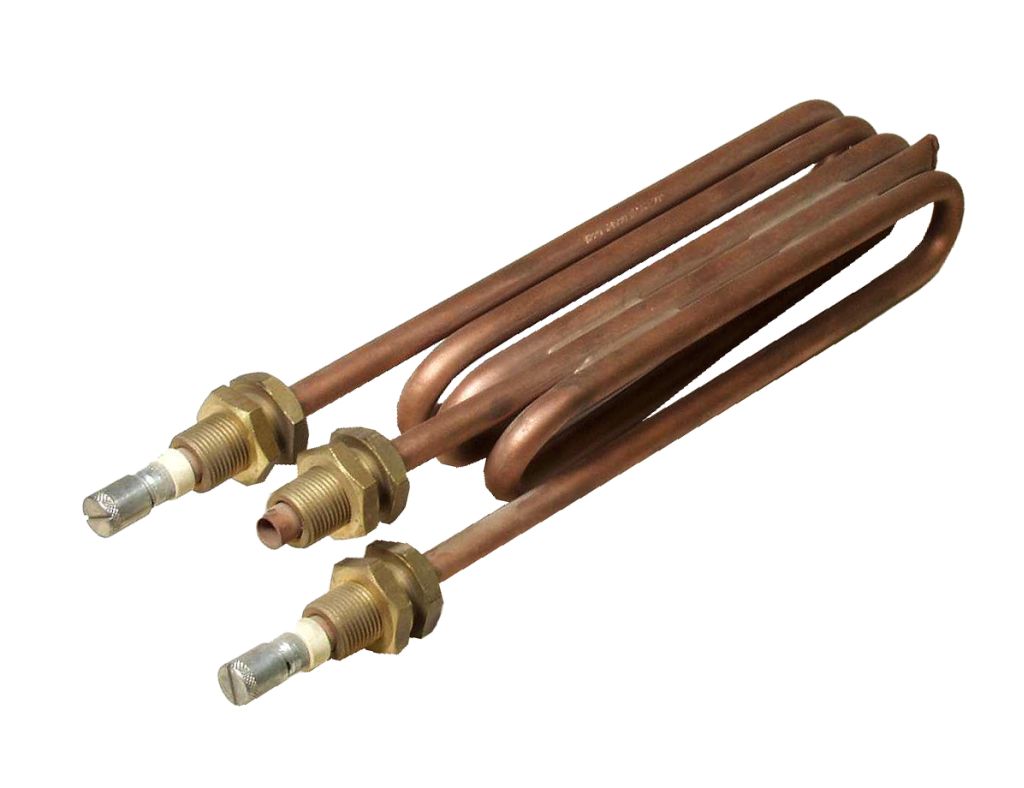 Heizstab 3/8", 4,0 kW, 415 V, L27, mit Fühlerrohr 