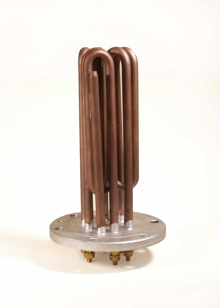 Heizflansch ø 195 (LK 165), 12,0 kW, L28, 6-Loch 