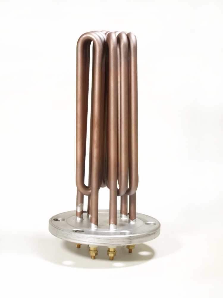 Heizflansch ø 150 mm, Lochkreis 120 mm, 12000 W 