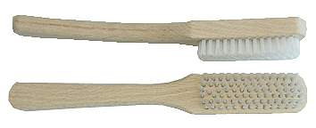 Detachierbürste, schmal, Nylon hell, 13 mm 