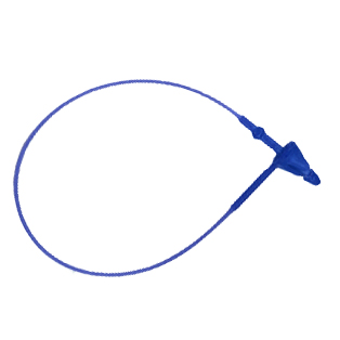 Fils fixe-étiquettes, 125mm, couleur bleu 