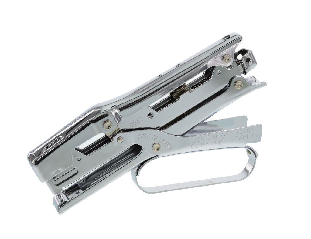 Stapling pliers ACE CLIPPER 702, chrome-plated,  