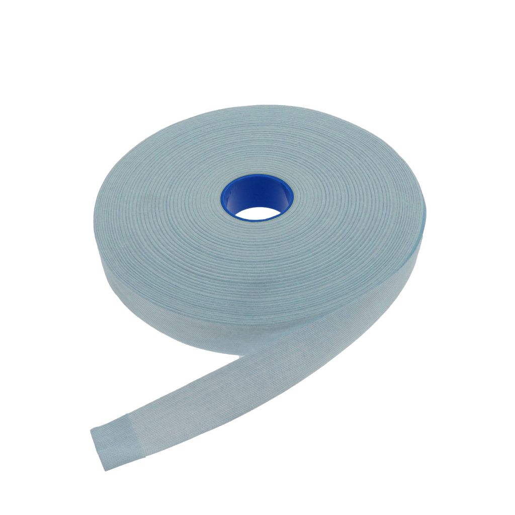 Laundry marking tape B coated, blue, for use 