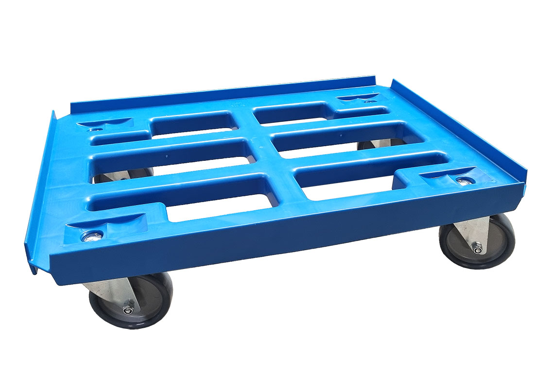 Plateau roulant pour conteneurs EURO 60 x 40 cm,  