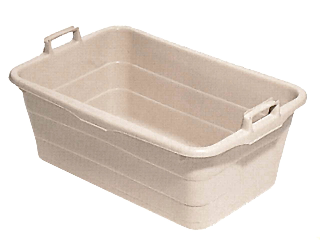 Bac de transport, 45 l, en plastique, blanc 