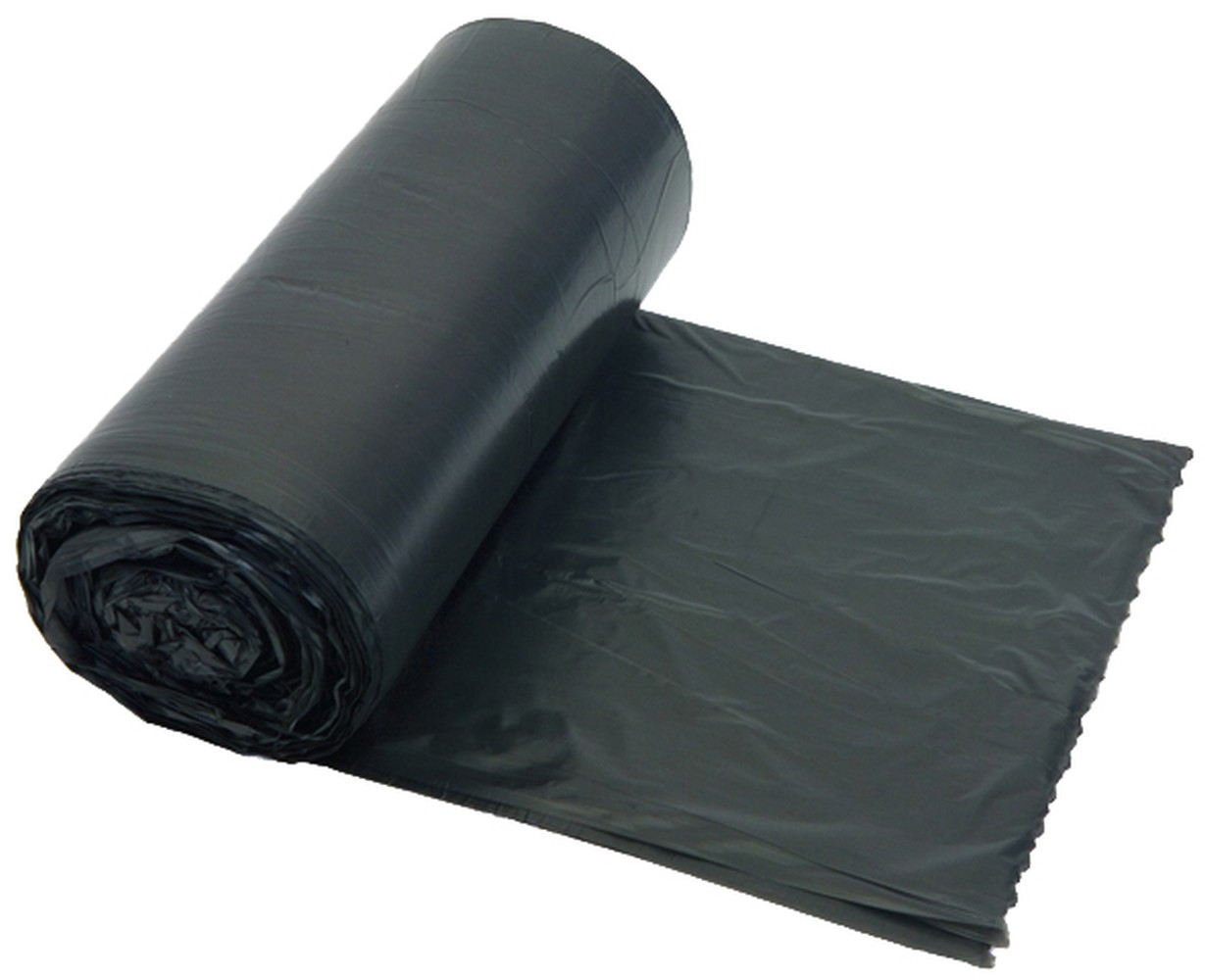 Waste disposal bag 50 x 58 cm, 30 l, grey, HDPE 