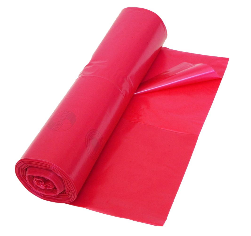 Abfall- und Transportsack 70 x 110 cm, 120 l, rot 