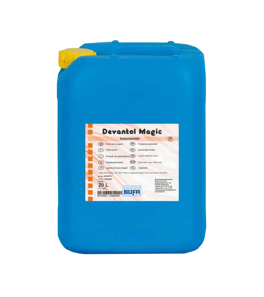 BÜFA DEVANTOL MAGIC, pre-spotting agent for 