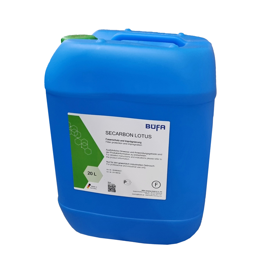 BÜFA SECARBON LOTUS, impregnating agent and fabric 