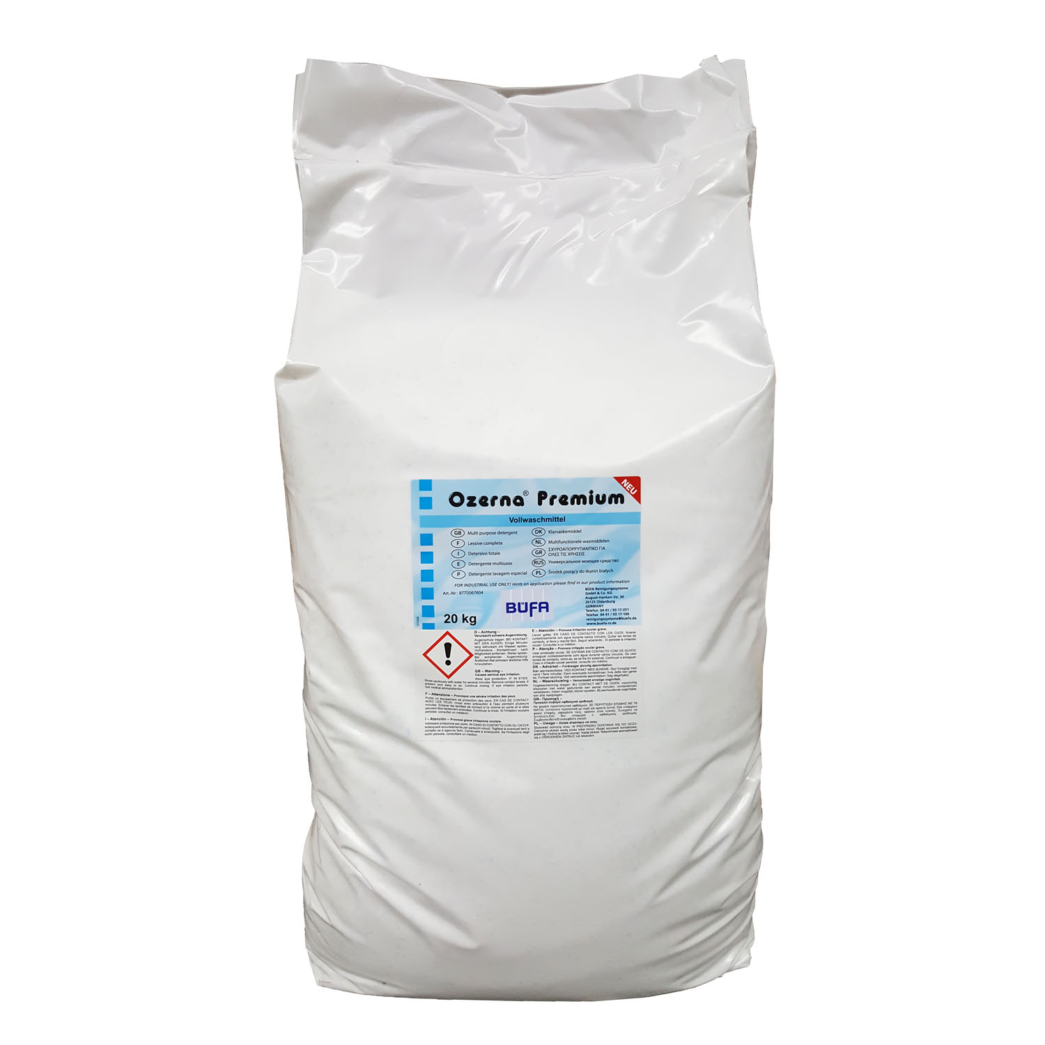 BÜFA OZERNA PREMIUM, Vollwaschmittelpulver  