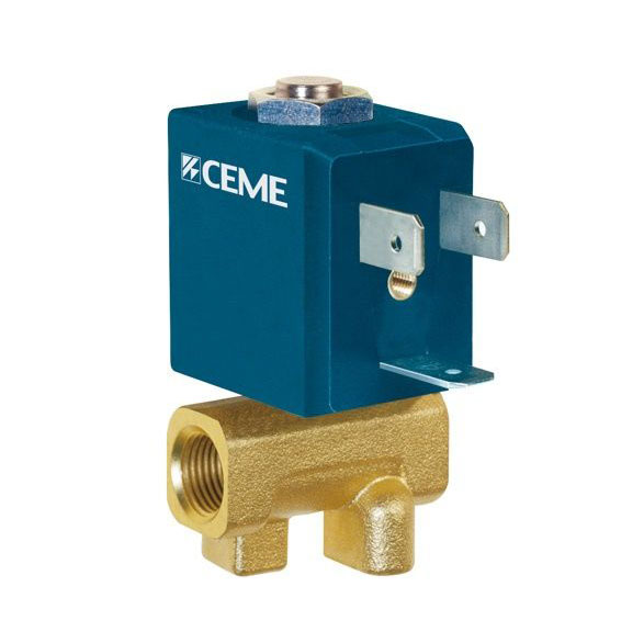 CEME solenoid valve 5510, 1/8 ", ø 2.5 mm, 9 bar 