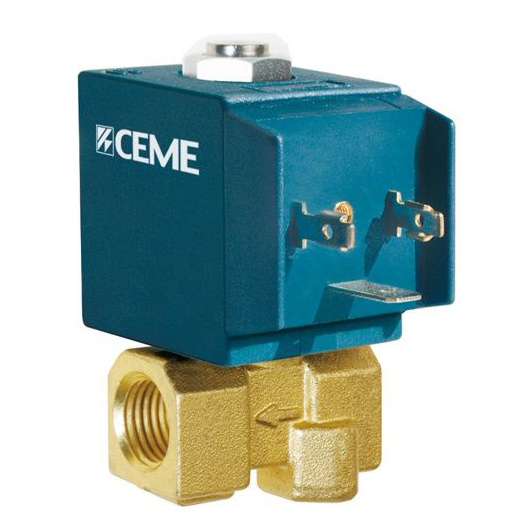 CEME Magnetventil 6610, 1/4", ø 4,0 mm, 4 bar 