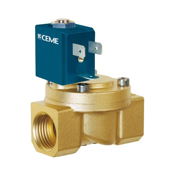 Électrovanne CEME 8624, 1/2" NPT, ø12 mm, 0,3-10  