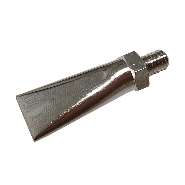 Flat jet nozzle for DUE EFFE steam/air guns or  