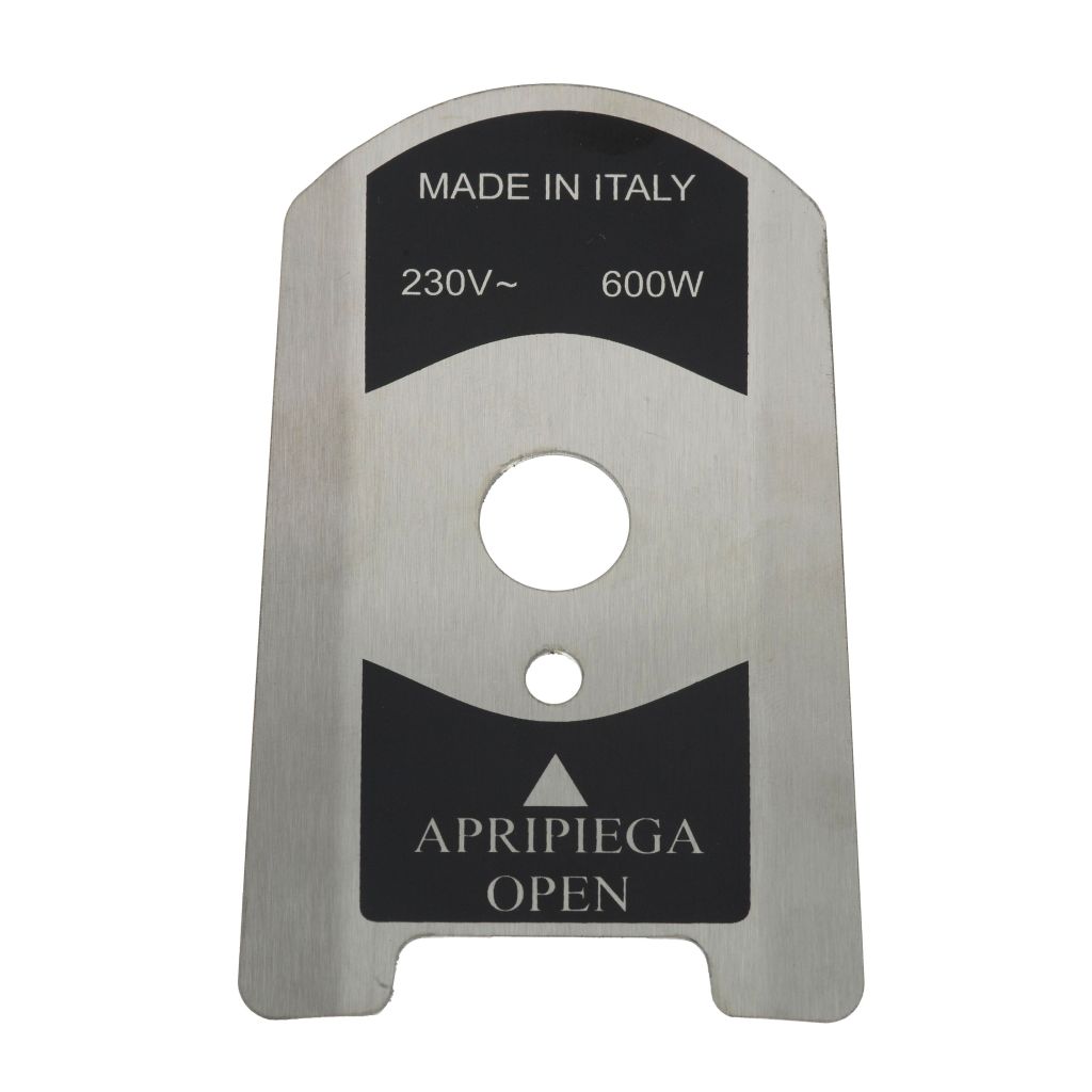 Typenschild / Hitzeschild 