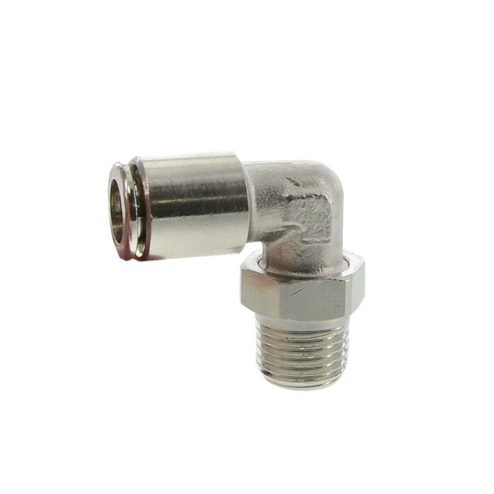 L-Steckverschraubung - 8 mm x R 1/4", drehbar, 