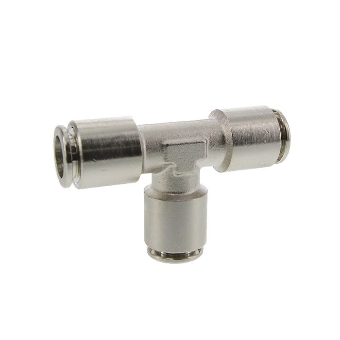 Raccord instantané en T, conique mâle, 10 mm 