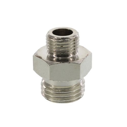 Doppelnippel reduzierend G 1/4" x G 1/8" 