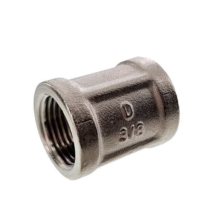 Sleeve, round, internal thread 3/8" 