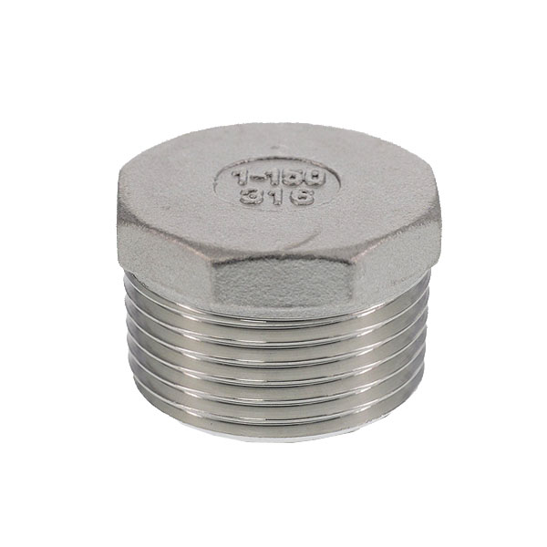 Verschlußstopfen Edelstahl AISI 316, R 1" 