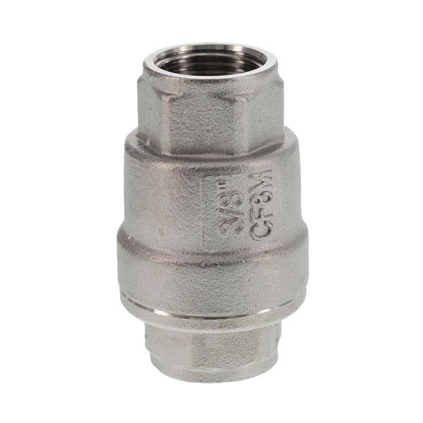 Check valve EURO stainless steel AISI 316 G 3/8"   