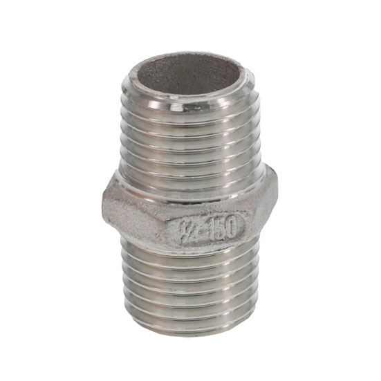 Doppelnippel R 1/4" x R 1/4" 