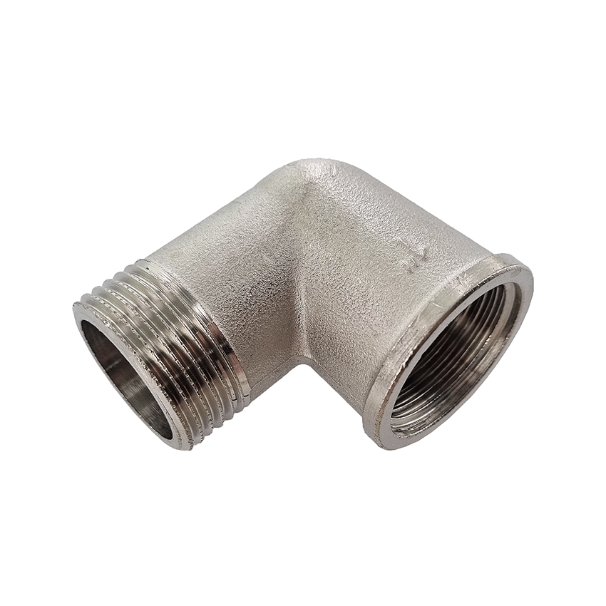 Elbow / screw-in elbow 90°, 1" , brass 