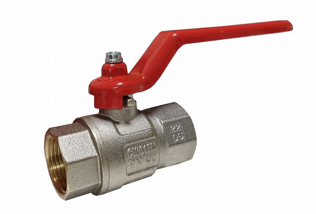 Brass ball valve IxI 3/4", length = 68 mm, PN 40 
