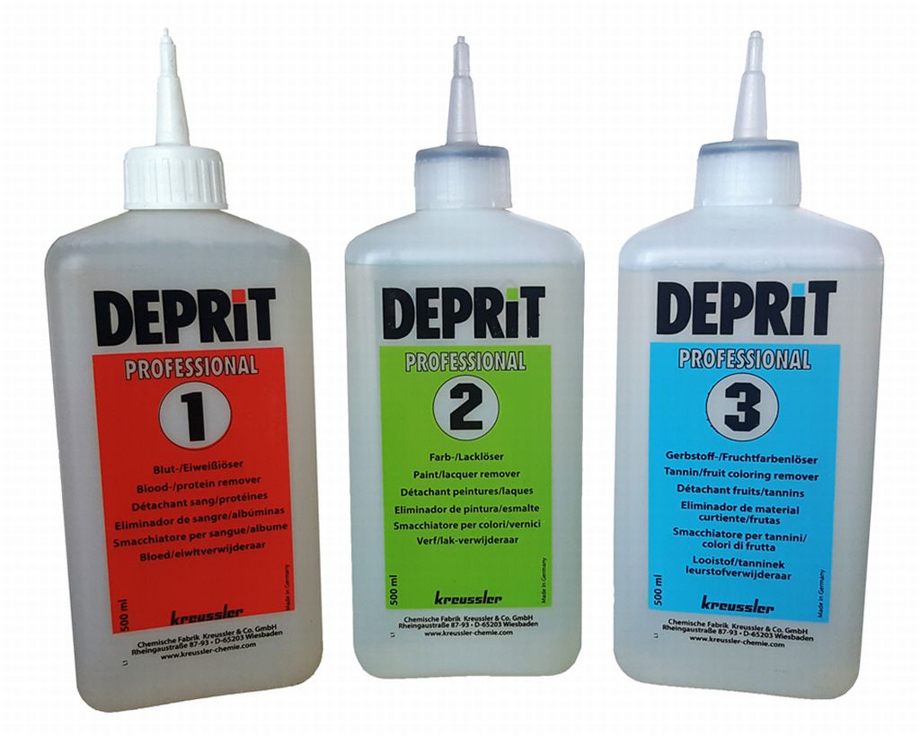 KREUSSLER DEPRIT PROF SET 1/2/3, kit de détachants 