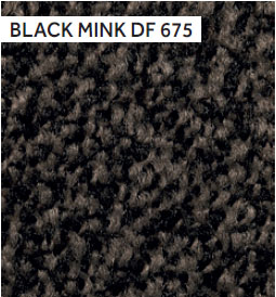 Eingangsmatte IRON-HORSE 60 x 85 cm BLACK MINK 