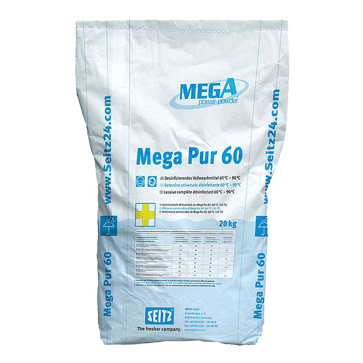 Seitz Mega Pur 60, Pulver Vollwaschmittel, für die 