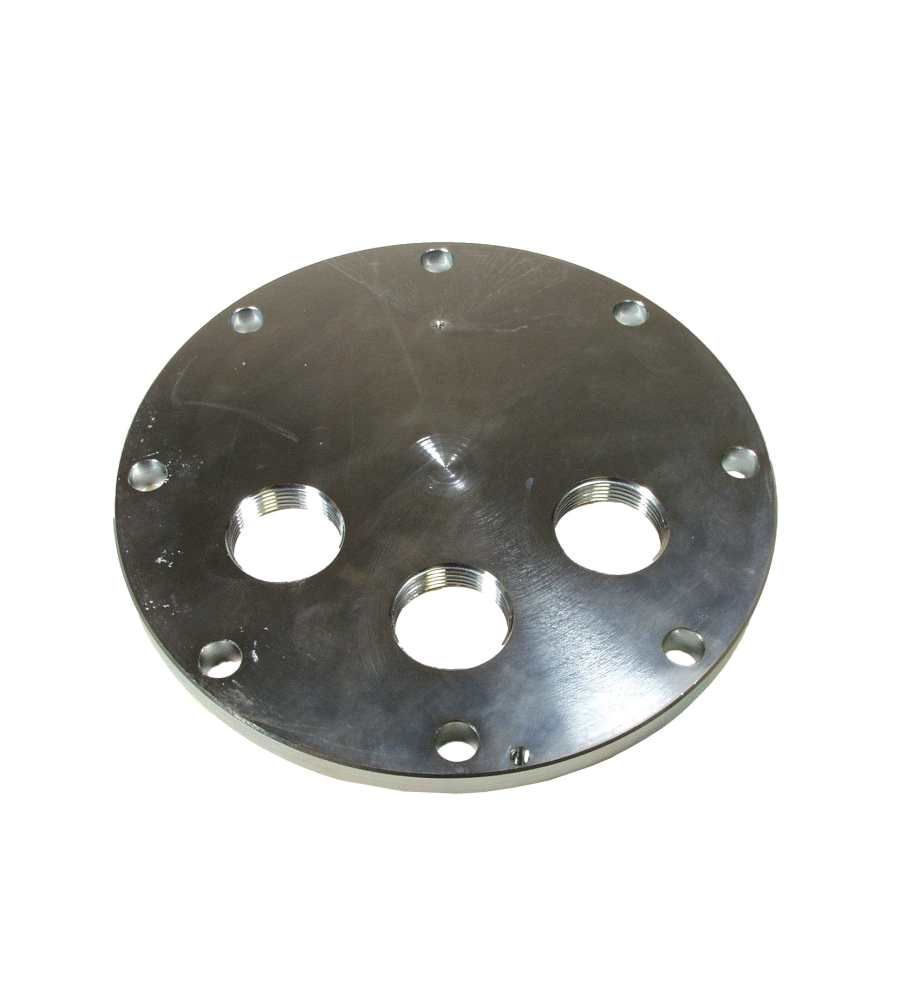 FLANGE 247mm 8 HOLES, 3 x 1 1/4", 
