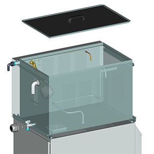 Speisewassertank TREVIL LS19, 140 l, für GEYSER  